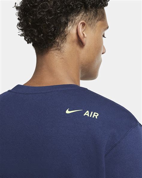 fleece-rundhalsshirt für herren nike air|Nike Sportswear Fleece.